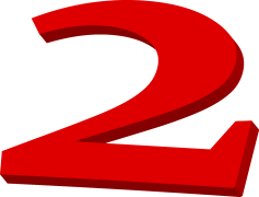 2 Number, Digits, Quantity, Counting, Numerals PNG