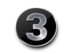 3 Number, Figure, Digit, Numeric, Count PNG