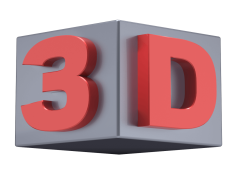 3D Logo, Creative, Unique, Professional, Modern PNG
