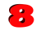 8 Number, Symbol, Numeral, Value, Representation PNG