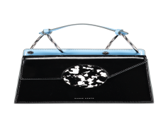 Accordion Handbag, Compact Carryall, Fashion Accessory, Chic Purse, Trendy Handbag PNG