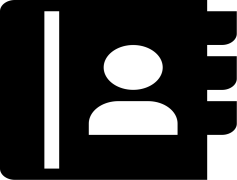 Address Book, Phone Numbers, Personal Organizer, Communication, Networking PNG