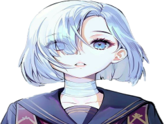 Aesthetic Anime Girl, Stylish Outfit, Dreamy Atmosphere, Playful Vibes, Vibrant Colors PNG