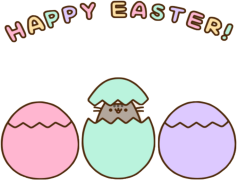 Aesthetic Theme Easter, Bunny Motifs, Egg Hunt, Floral Patterns, Spring Vibes PNG