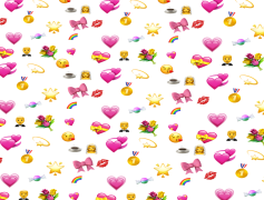 Aesthetic Theme Emoji, Creative Expressions, Chic Characters, Stylish Icons, Fashionable Graphics PNG