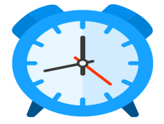 Alarm Clock, Morning Reminder, Snooze Function, Time Management, Bedside Gadget PNG