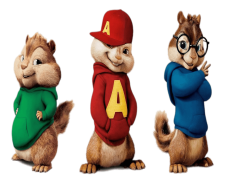 Alvin And The Chipmunks, Animated, Comedy, Fun, Adventure PNG