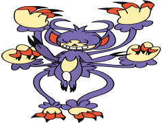 Ambipom Pokemon, Agile Movement, Johto Region, Dual Tails, Evolving Aipom PNG