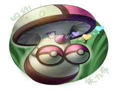 Amoonguss Pokemon, Fungal Creature, Cute Appearance, Mushroom Form, Unique Abilities PNG