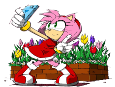 Amy Rose, Adventure, Pink Hedgehog, Sonic Character, Video Game PNG