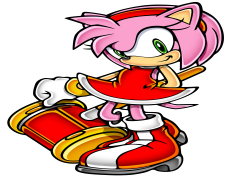 Amy Rose, Friend, Sonic Character, Pink Hedgehog, Adventure PNG