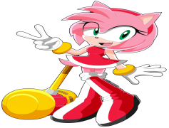 Amy Rose, Sega Franchise, Friendship, Adventure, Sonic Character PNG