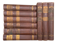 Antique Book Stack, Old Texts, Literary Treasures, Rare Editions, Collector Items PNG