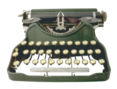 Antique Typewriter, Vintage, Nostalgic, Collectible, Retro PNG