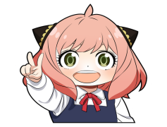 Anya, Creative, Style, Character, Unique PNG