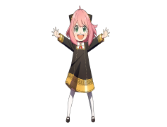 Anya Forger, Telepathy, Humor, Anime, Character PNG