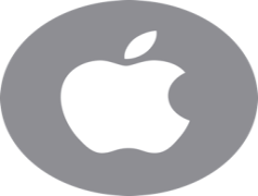 Apple Icon, Orchard Sign, Core Graphic, Fresh Produce, Tech Emblem PNG