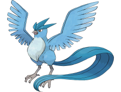 Articuno Pokemon, Flying Type, Legendary Creature, Psychic Abilities, Ice Type PNG