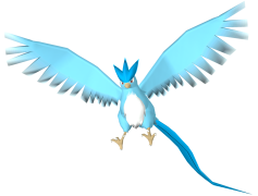 Articuno Pokemon, Mythical Bird, Frost Wings, Legendary Creature, Hoenn Region PNG