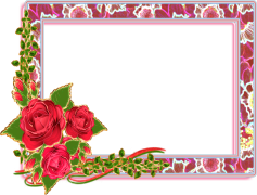 Artistic Flower Frame, Whimsical Design, Elegant Accents, Floral Border, Nature Inspired PNG