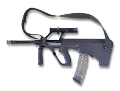 Assault Rifle, High Capacity, Combat Rifle, Tactical Firearm, Military Weapon PNG