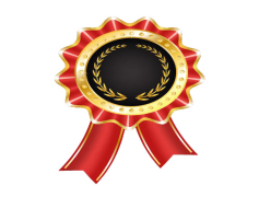 Award Badge, Achievement, Recognition, Honor, Emblem PNG