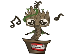 Baby Groot PNG Image