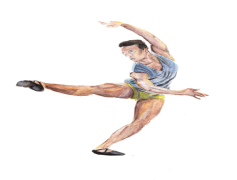 Ballet Dancer, Graceful Movement, Performance Art, Stage Presence, Artistic Expression PNG