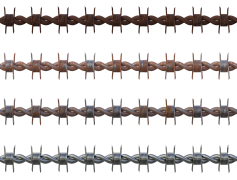 Barb Wire, Protection, Rustic, Fencing, Security PNG