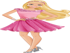 Barbie, Empowerment, Friendship, Fashion, Adventure PNG