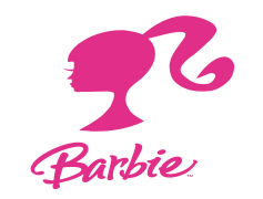 Barbie Logo, Pink, Stylish, Fun, Playful PNG