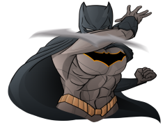 Batman Comic Book Outfit, Gotham City Ensemble, Superhero Costume, Dark Knight Attire, Comic Style Apparel PNG