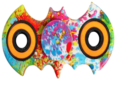 Batman Fidget Spinner, Stress Relief, Bat Symbol, Fidget Tool, Batman Merchandise PNG