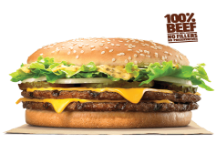 Big Burger King, Flame-Grilled, Meal, Restaurant, Fast Food PNG