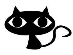 Black Cat, Enigmatic, Shadowy, Feline, Superstitious PNG
