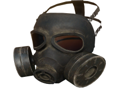 Black Cool Gas Mask Antique, Steampunk Gear, Military Memorabilia, Retro Face Mask, Gothic Accessory PNG