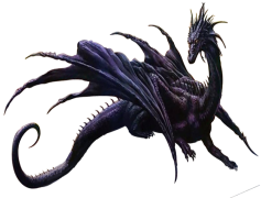 Black Dragon, Mythical Creature, Winged Serpent, Fire Breather, Legendary Entity PNG