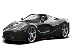 Black Ferrari Alloy, Automotive Parts, Luxury Accessories, Sporty Aesthetics, Car Rims PNG