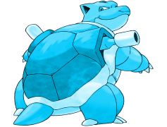 Blastoise Pokemon, Mega Evolution, Water Type, Kanto Region, Tanky Defense PNG