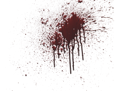 Blood Splatter, Stains, Horror, Effects, Art PNG