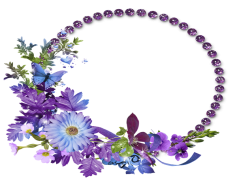 Blooming Floral Circle Border, Floral Ornament Border, Nature-Inspired Border, Botanical Circle Design, Decorative Floral Frame PNG