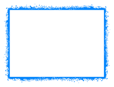 Blue Border, Artistic Perimeter, Modern Outline, Stylish Frame, Chic Margin PNG