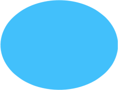 Blue Circle, Solid Color, Round Shape, Geometry, Circular Form PNG