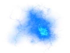 Blue Fire PNG Transparent Image