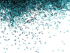 Blue Glitter, Gleam, Twinkle, Dazzle, Lustrous PNG