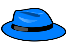 Blue Hat, Headwear, Fashion, Style, Casual PNG