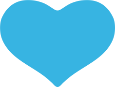 Blue Heart, Friendship, Compassion, Affection, Unity PNG