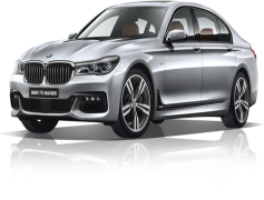 BMW 7 Series, Advanced Features, Executive Car, Luxury Sedan, Stylish Design PNG