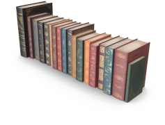 Book Stack, Literature Collection, Reading Material, Book Arrangement, Knowledge Repository PNG