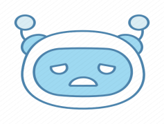 Bot Angry Icon, Furious Automation Sign, Cross Robot Graphic, Annoyed Tech Character, Upset AI Badge PNG